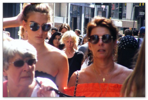 Damrak, Amsterdam, juli 2019