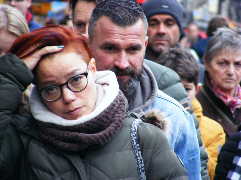 Damrak, Amsterdam, december 2019