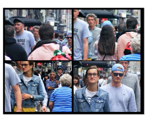 Damrak, Amsterdam, juli 2019