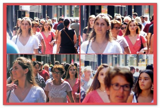 Damrak, Amsterdam, juli 2019