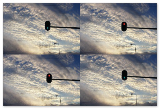 Stoplicht-vierluik